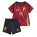 Maillot de foot Belgique Johan Bakayoko #19 Domicile vêtements enfant Europe 2024 Manches Courtes (+ pantalon court)